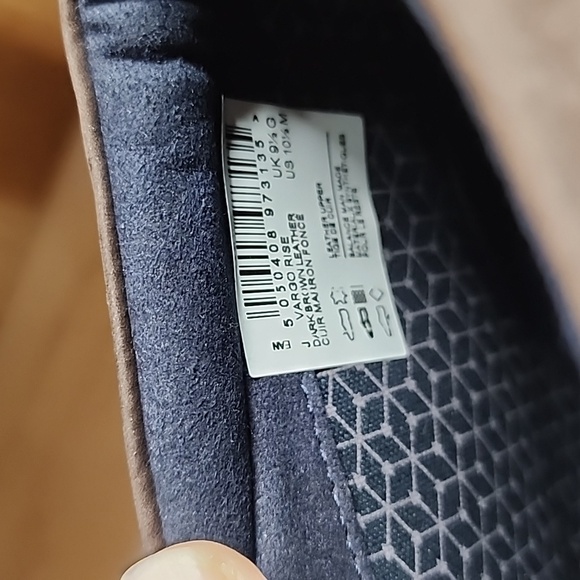 Clark's Vargo Rise Dark Brown Leather Boots 10M - Picture 4 of 5